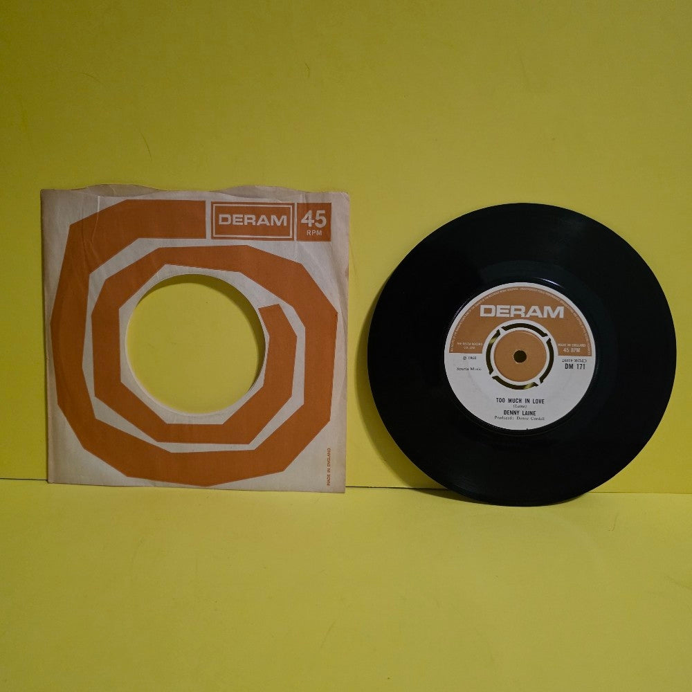Danny Laine - Too Much In Love - 1968 - DM 171 - Used - EX - Vinyl