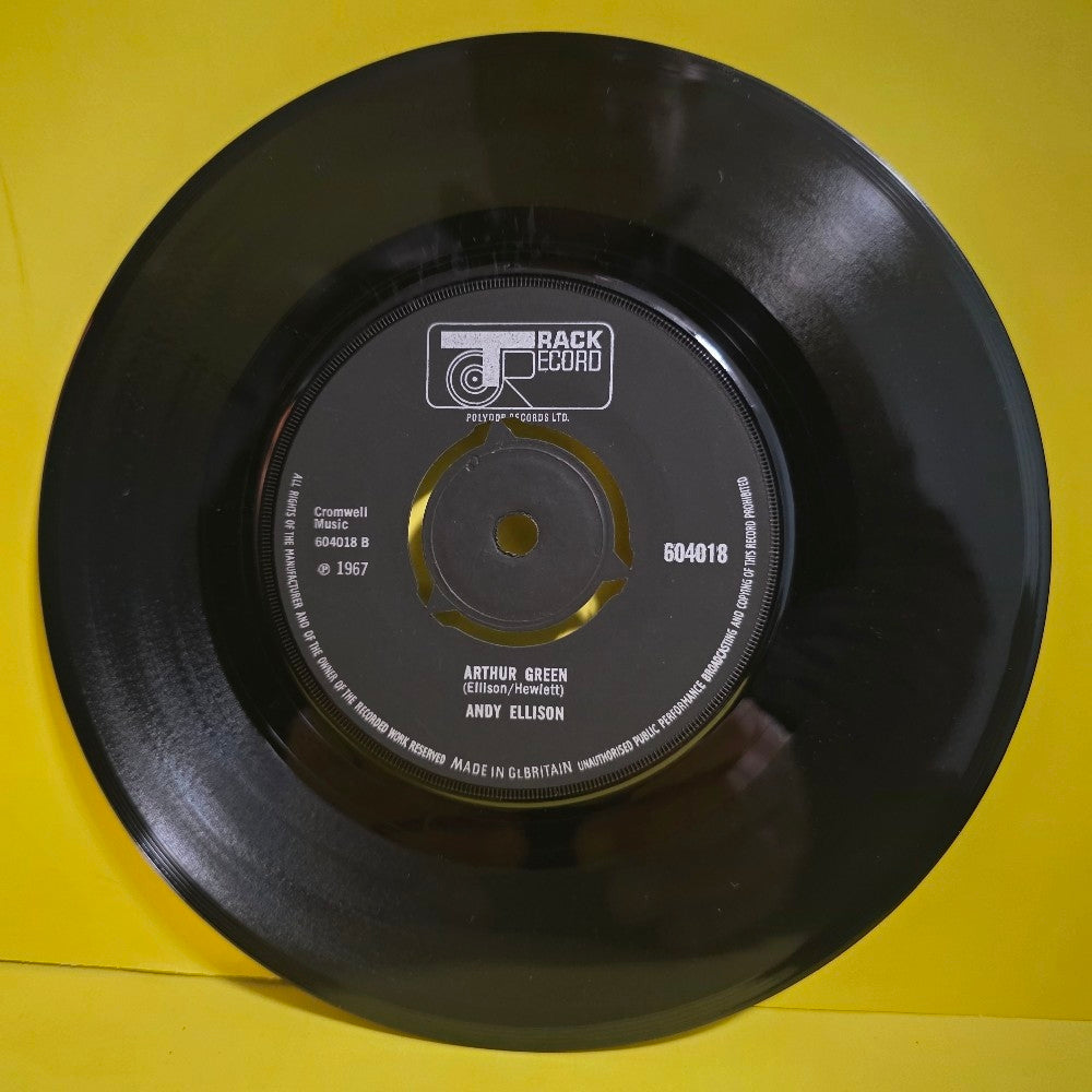 Andy Ellison  - It's Been A Long Time - 1967 - 604018 - Used - VG+ - Vinyl