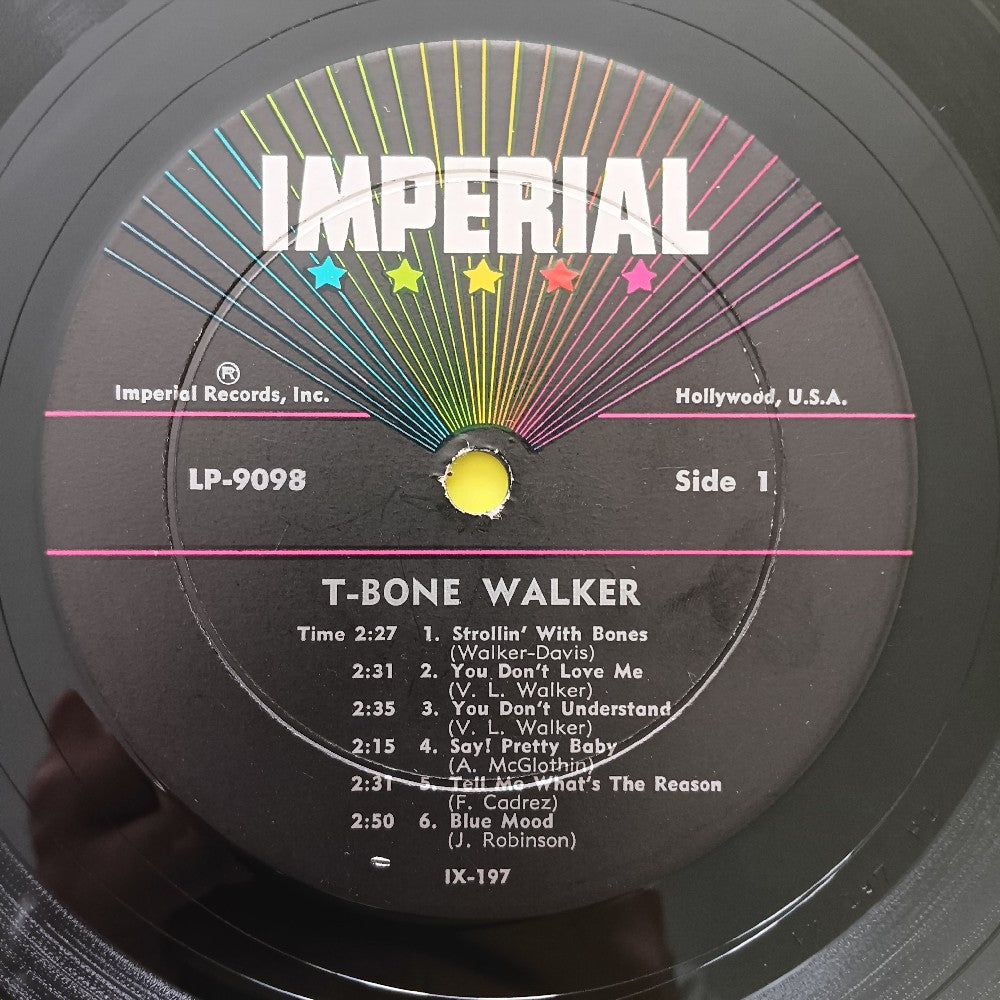T-Bone Walker  - Sings the Blues OG Mono  - 1960 - LP 9098 - Used - VG+ - Vinyl