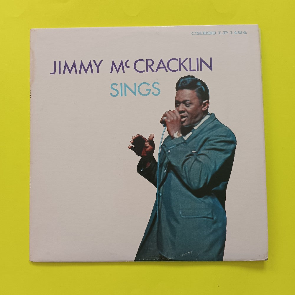Jimmy McCracklin - Jimmy McCracklin Sings OG - 1962 - Chess Lp 1464 - Used - VG+ - Vinyl