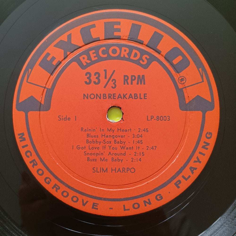 Slim Harpo - Sings It's Raining In My Heart / OG DG Mono - 1961 - LP 8003 - Used - VG+ - Vinyl