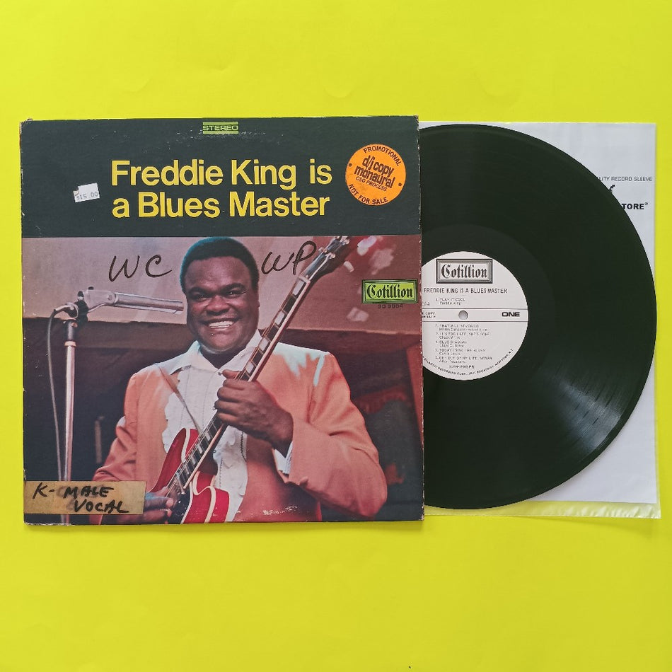 Freddie King - Is A Blues Master OG MONO PROMO - 1969 - Cotillion 9004 - Used - VG+ - Vinyl