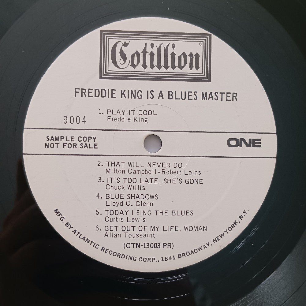 Freddie King - Is A Blues Master OG MONO PROMO - 1969 - Cotillion 9004 - Used - VG+ - Vinyl