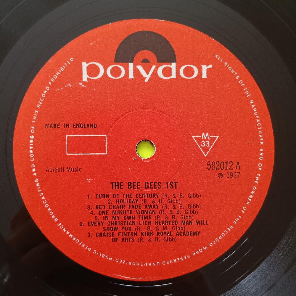 Bee Gees - Bee Gees' 1st OG UK - 1967 - 582012 - Used - VG+ - Vinyl