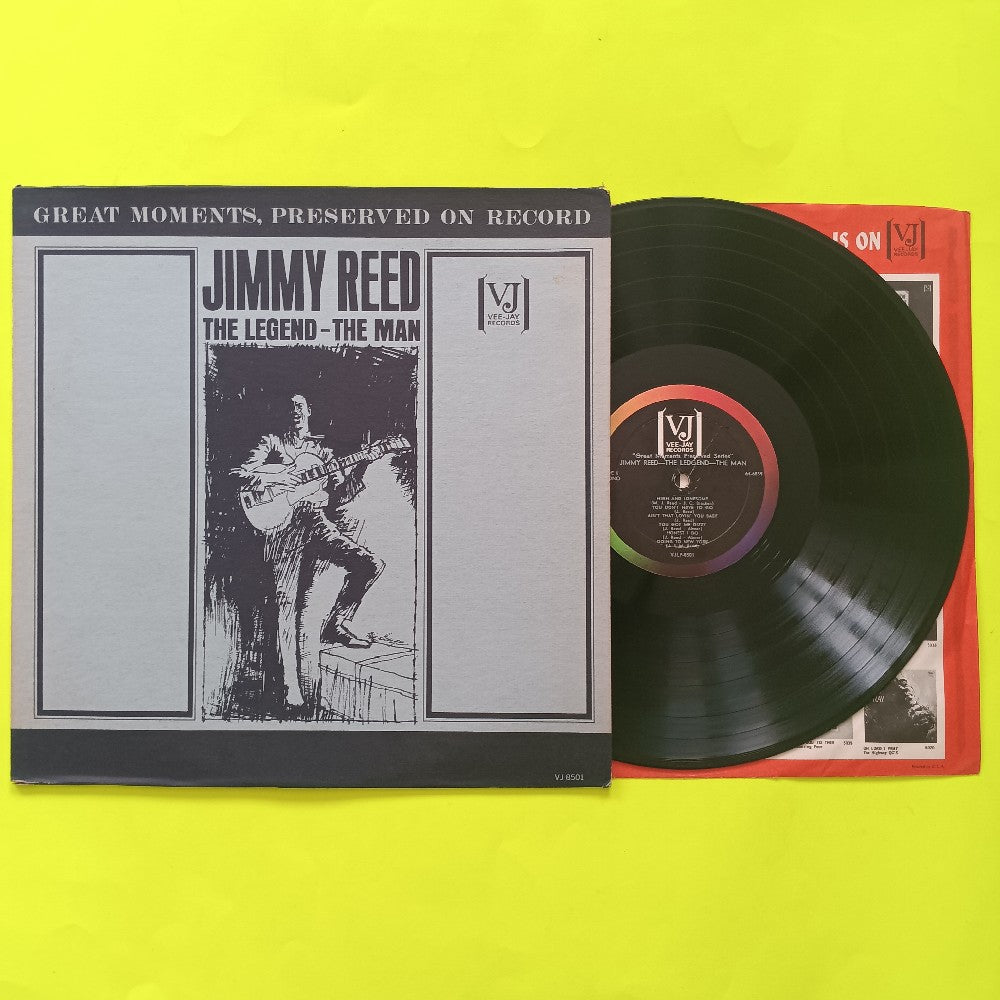 Jimmy Reed - The Legend - The Man OG MONO - 1964 - VJLP 8501 - Used - VG+ - Vinyl