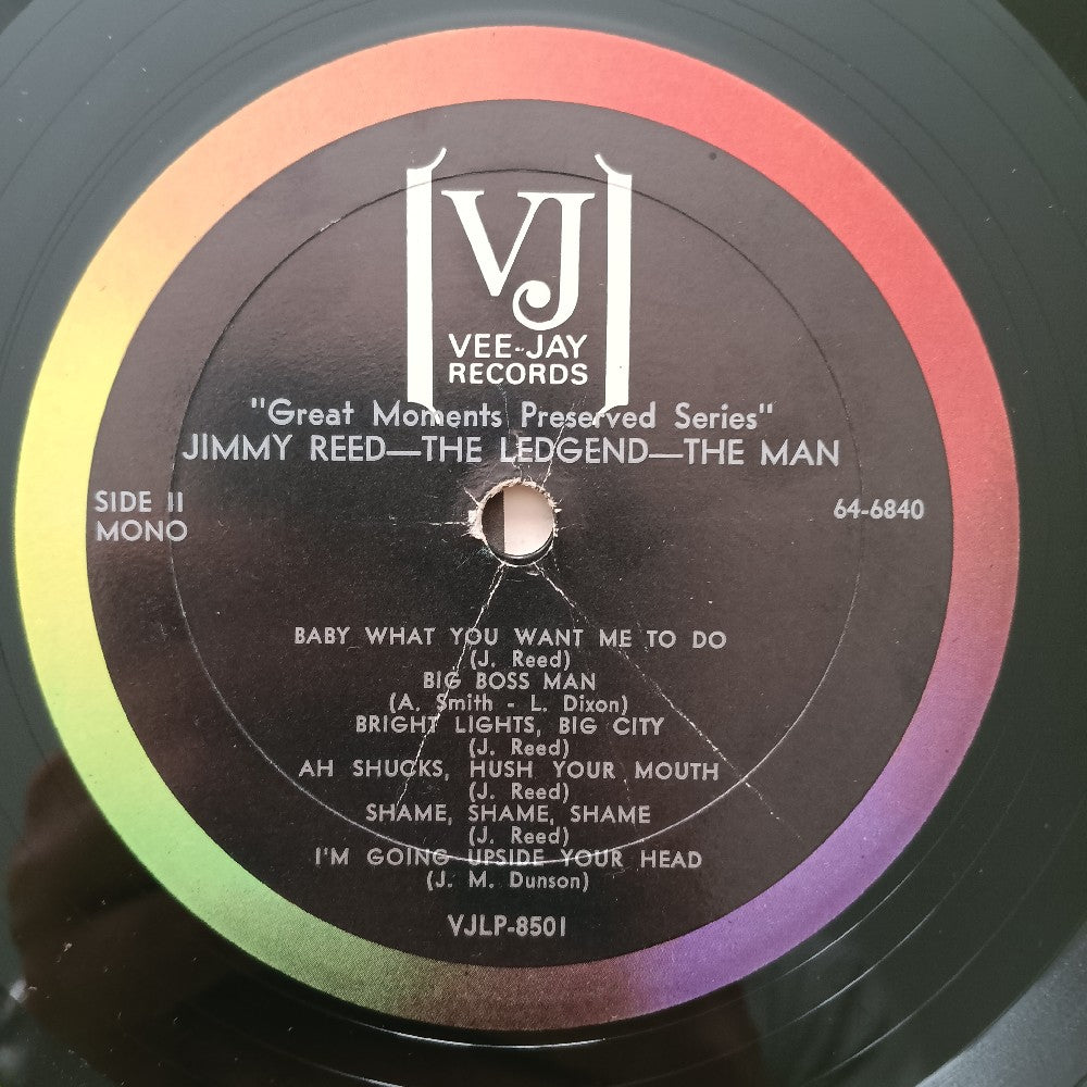 Jimmy Reed - The Legend - The Man OG MONO - 1964 - VJLP 8501 - Used - VG+ - Vinyl