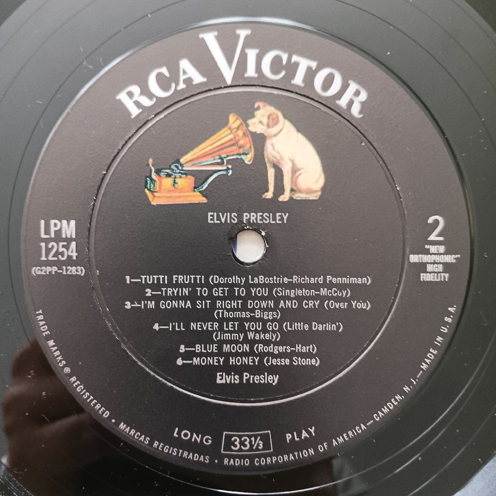 Elvis Presley - Elvis Presley Self Titled Mono - 1958 - LPM 1254 - Used - VG+ - Vinyl