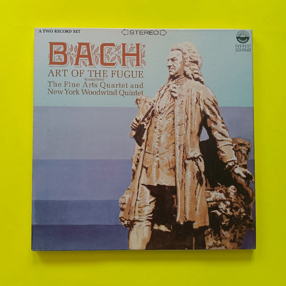 Bach: Fine Arts Quartet - Art Of The Fugue Complete 2LP Box Set - 1974 - 3335/2 - Used - VG++ - Vinyl