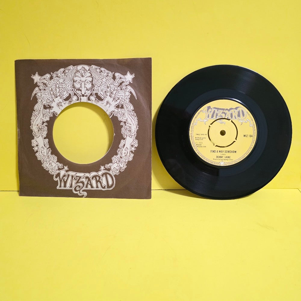 Danny Lane - Find A Way Somehow / 7" Promo  - 1973 - WIz 104 - Used - EX - Vinyl