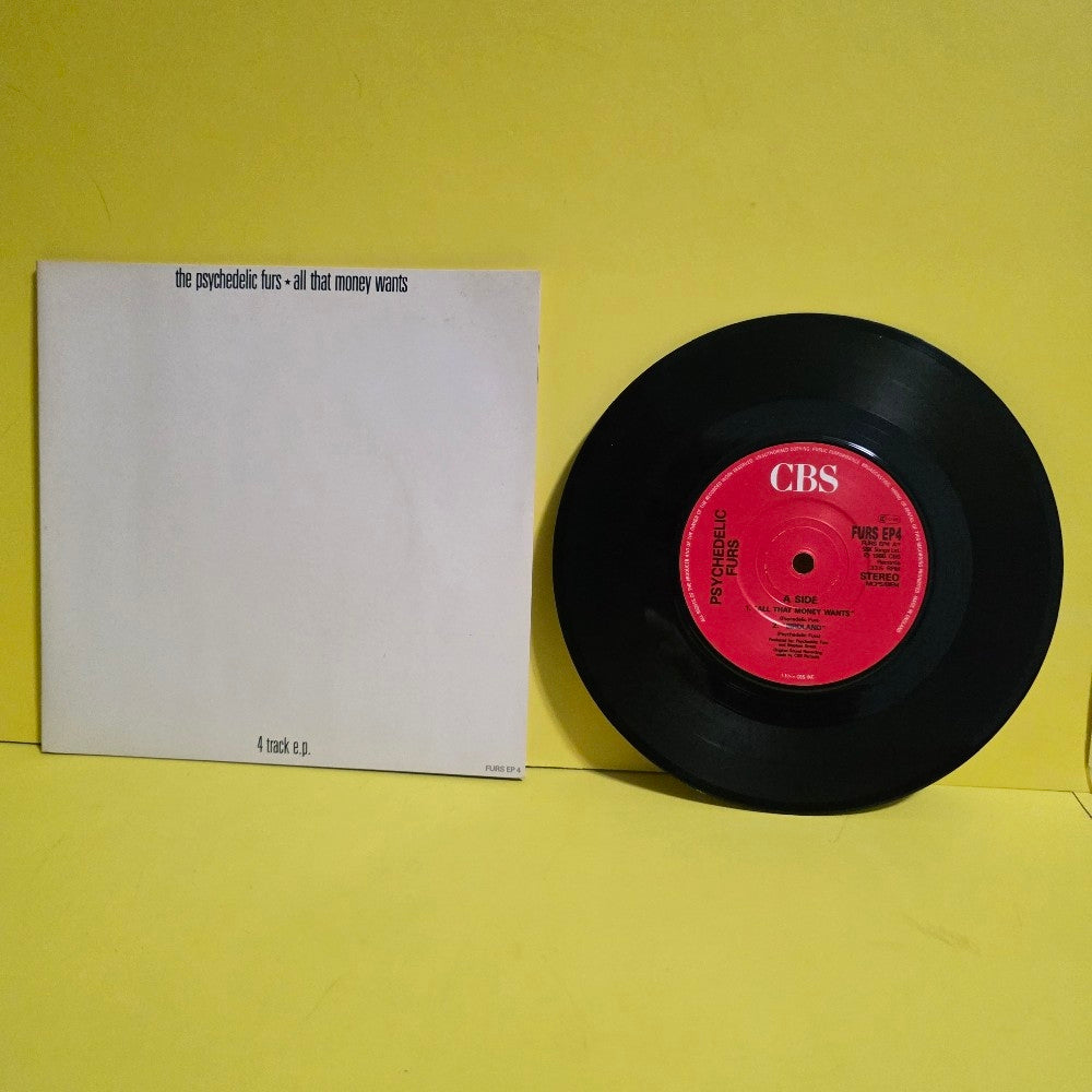 The Psychedelic Furs - 7" - All That Money Wants - 1988 - FURS EP4 - Used - VG++ - Vinyl
