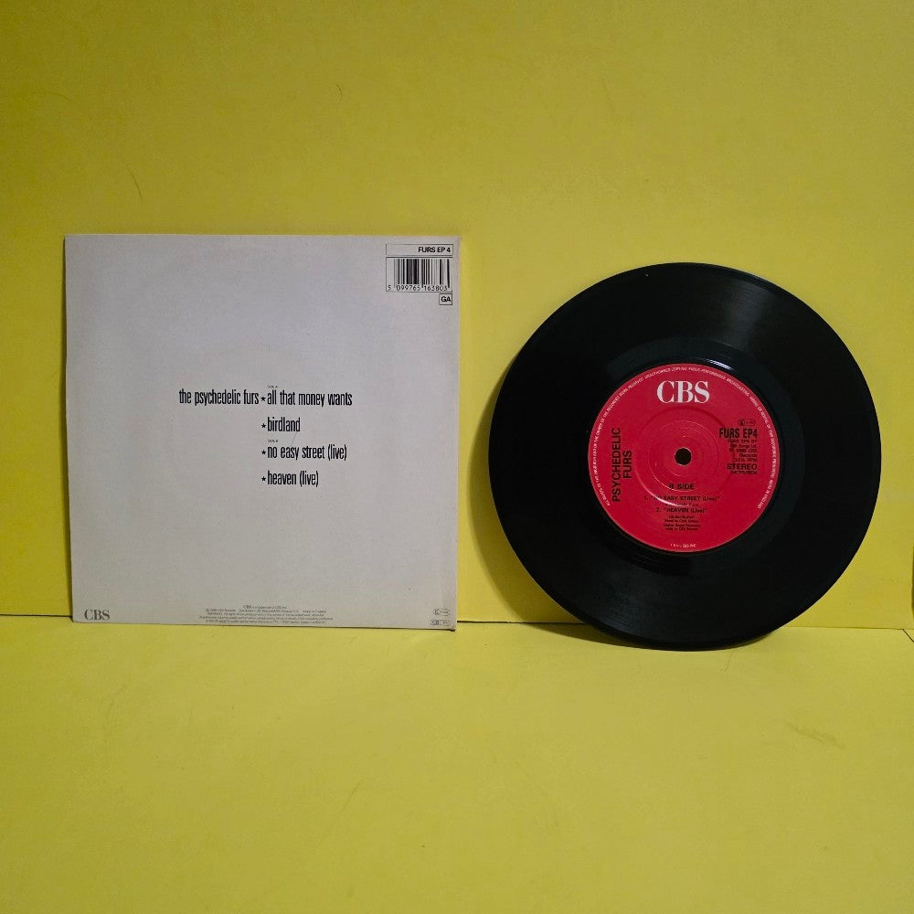 The Psychedelic Furs - 7" - All That Money Wants - 1988 - FURS EP4 - Used - VG++ - Vinyl