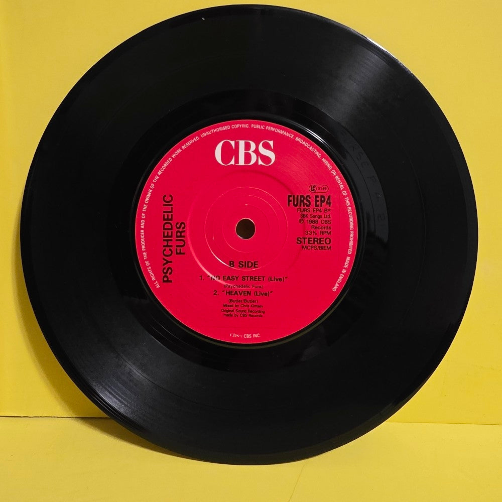 The Psychedelic Furs - 7" - All That Money Wants - 1988 - FURS EP4 - Used - VG++ - Vinyl