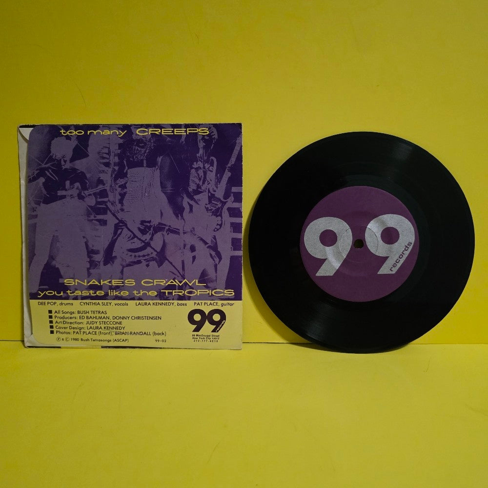 Bush Tetras - To Many Creeps - 1980 - 99-02 - Used - VG++ - Vinyl