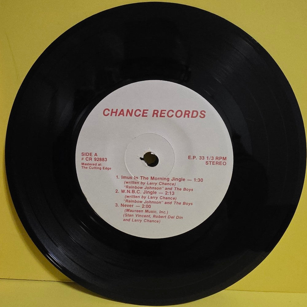 Larry Chance And The Earls - Rainbow Johnson And The Boys / 7" Autographed  - 1983 - CR 92883 - Used - VG++ - Vinyl