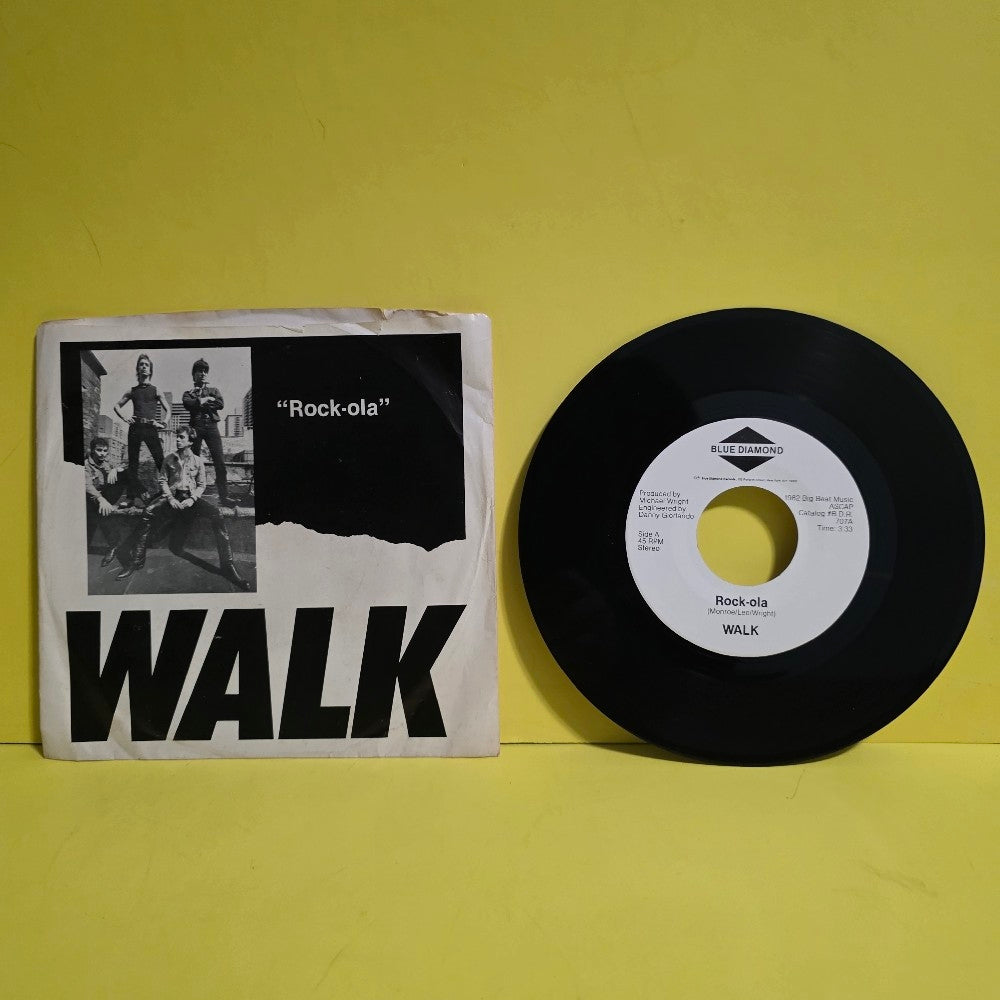 Walk - Rock-ola Rare 7" - 1982 - B.D.R. 707 - Used - VG++ - Vinyl