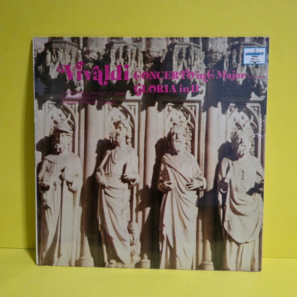 Vivaldi, Chamber Music Orchestra Of Naples, Emanuele Di Pireira - Concerto In C Major / Gloria In D - SUM 5069 - New - Sealed - Vinyl