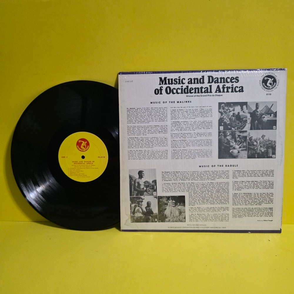 Not On Label  - Music And Dances Of Occidental Africa  - 1974 - 6110 - Used - VG++ - Vinyl