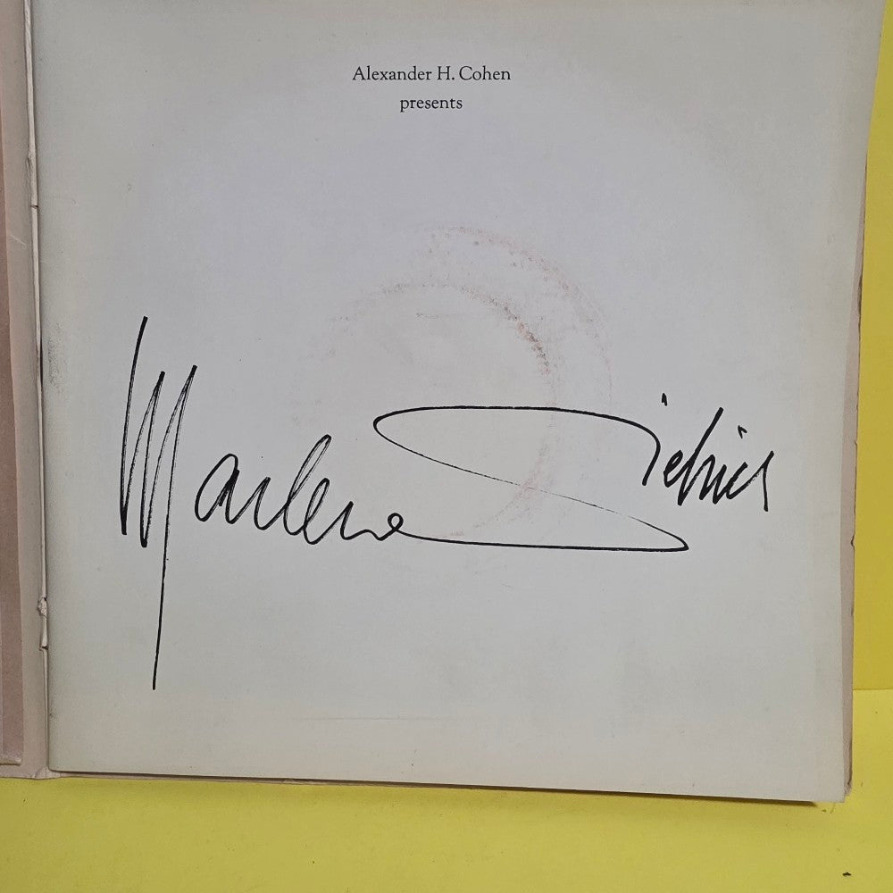 Marlene Dietrich  - Where Have All Flowers Gone / Autographed  - 1968 - 4-44326 - Used - EX - Vinyl