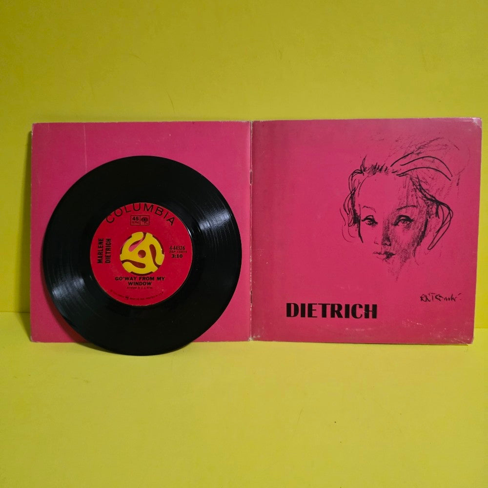 Marlene Dietrich  - Where Have All Flowers Gone / Autographed  - 1968 - 4-44326 - Used - EX - Vinyl