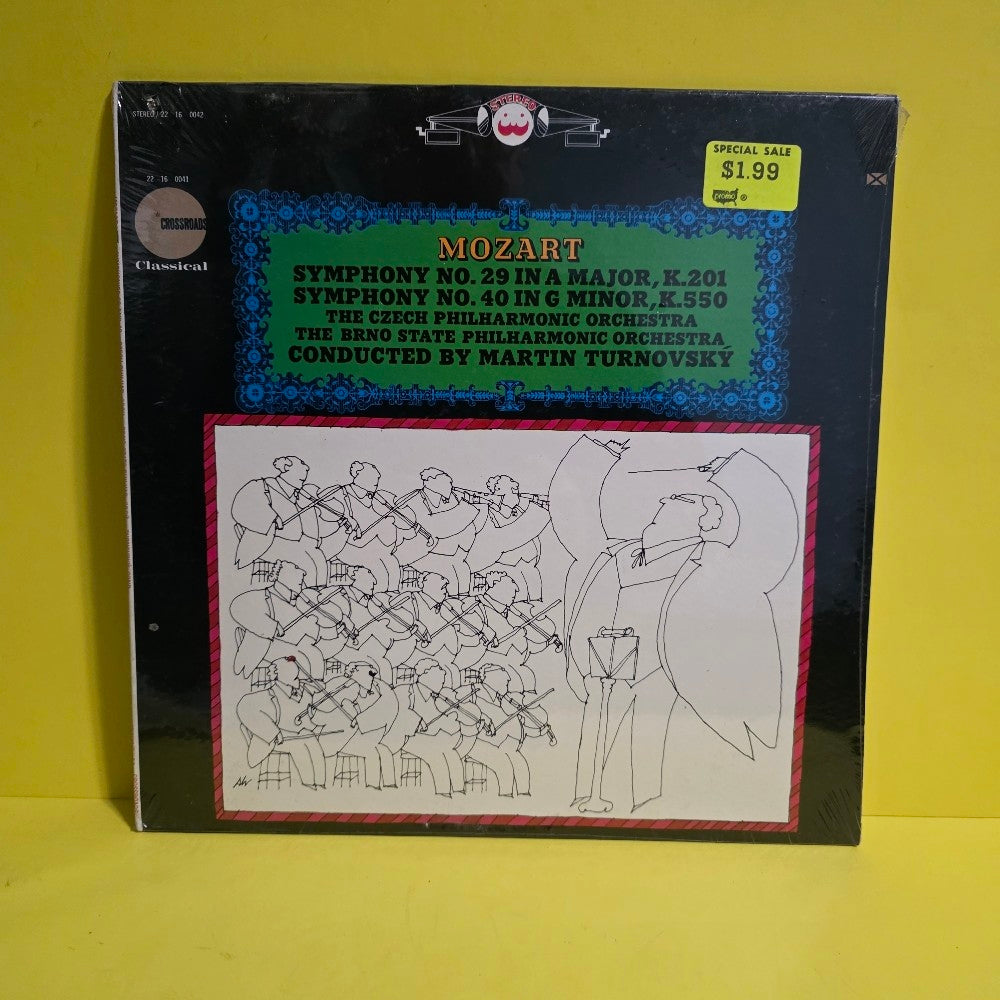 Mozart,  Czech Philharmonic  - Symphony No.29 In A Major  - 22 16 0042 - New - Sealed - Vinyl