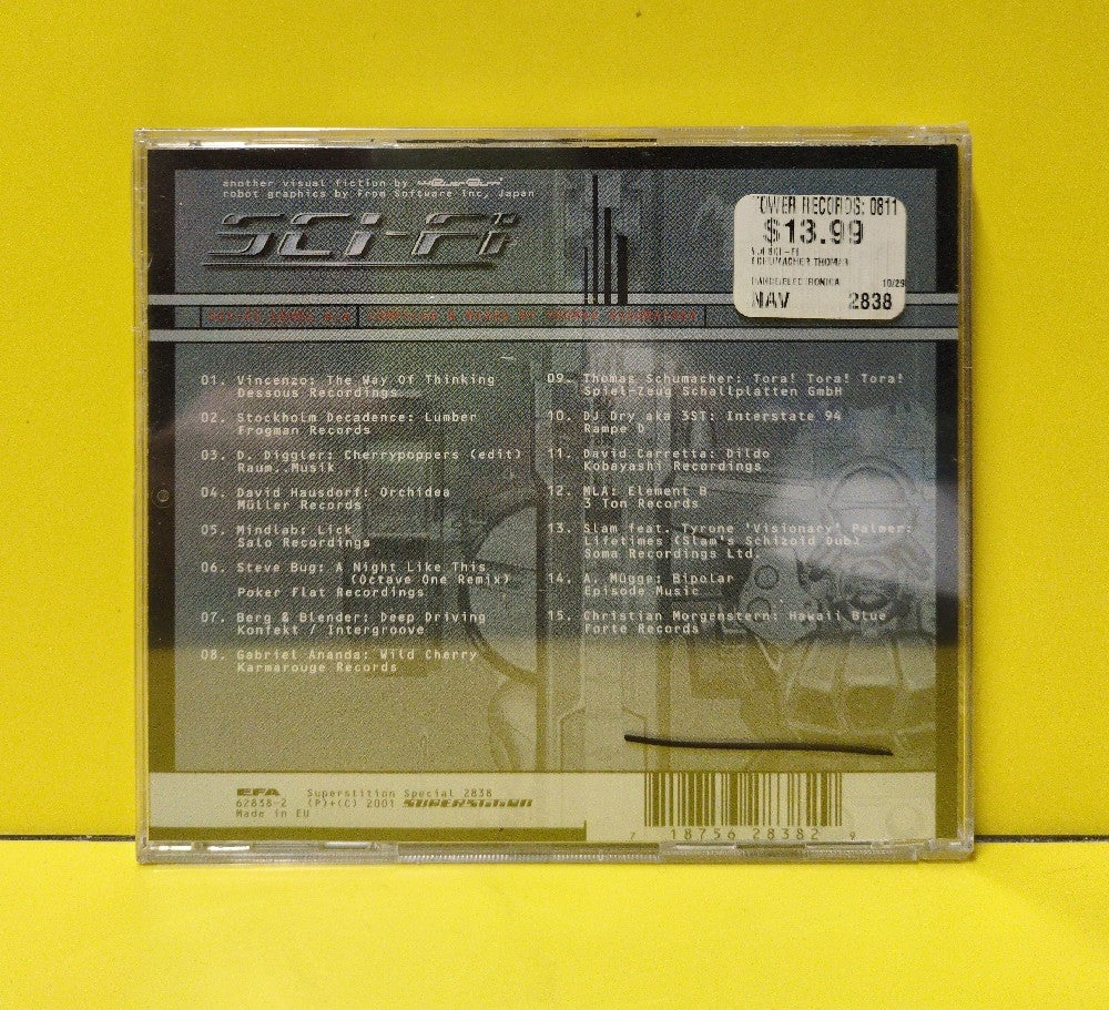 Thomas Schumacher - Sci-Fi Level 4.4 - 2001 - Super Special 2838-2 - New - Sealed - CDs - Germany Import