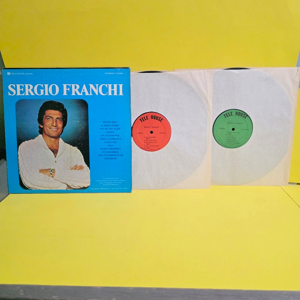 Sergio Franchi  - Tele House Presents Sergio Franchi - 1976 - CD 2045 - Used - EX - Vinyl