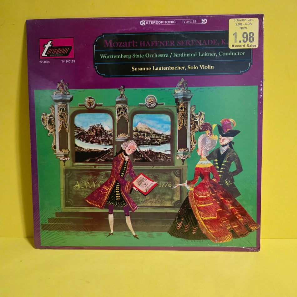 Mozart,  Wurttemberg State Orchestra  - Haffner Serenade,  K. 250 - 1966 - TV 34013S  - New - Sealed - Vinyl