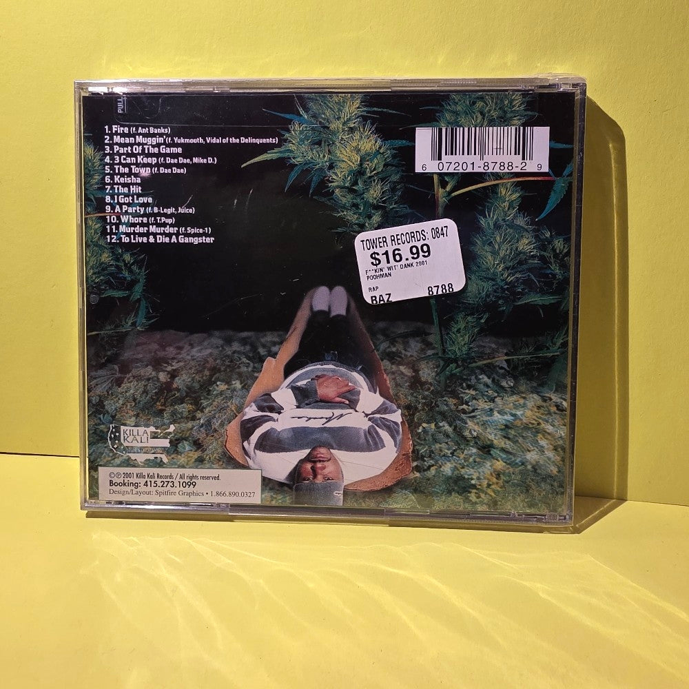 Pooh-Man - Fuckin' Wit Dank 2001 - 2001 - 6617-KILLA8788 New - Sealed - CDs