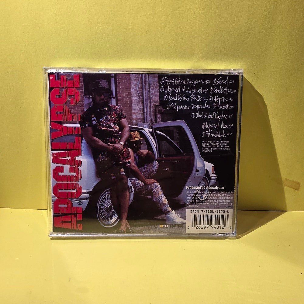 Apocalypse - The Final Plea - 1992 - FLD9401 - Used - VG+ - CDs