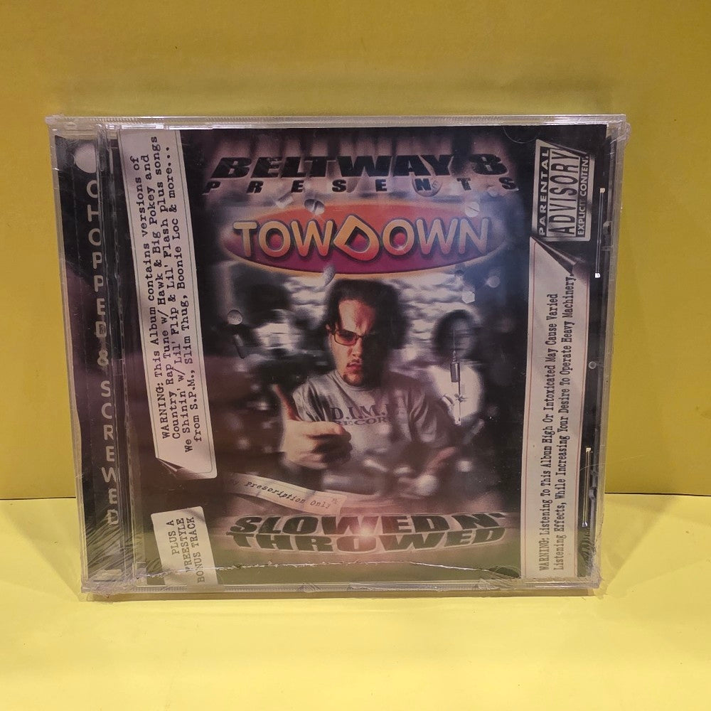 Tow Down - Slowed And Throwed - 2001 - DMZ 2001-2 - New - Sealed - CDs