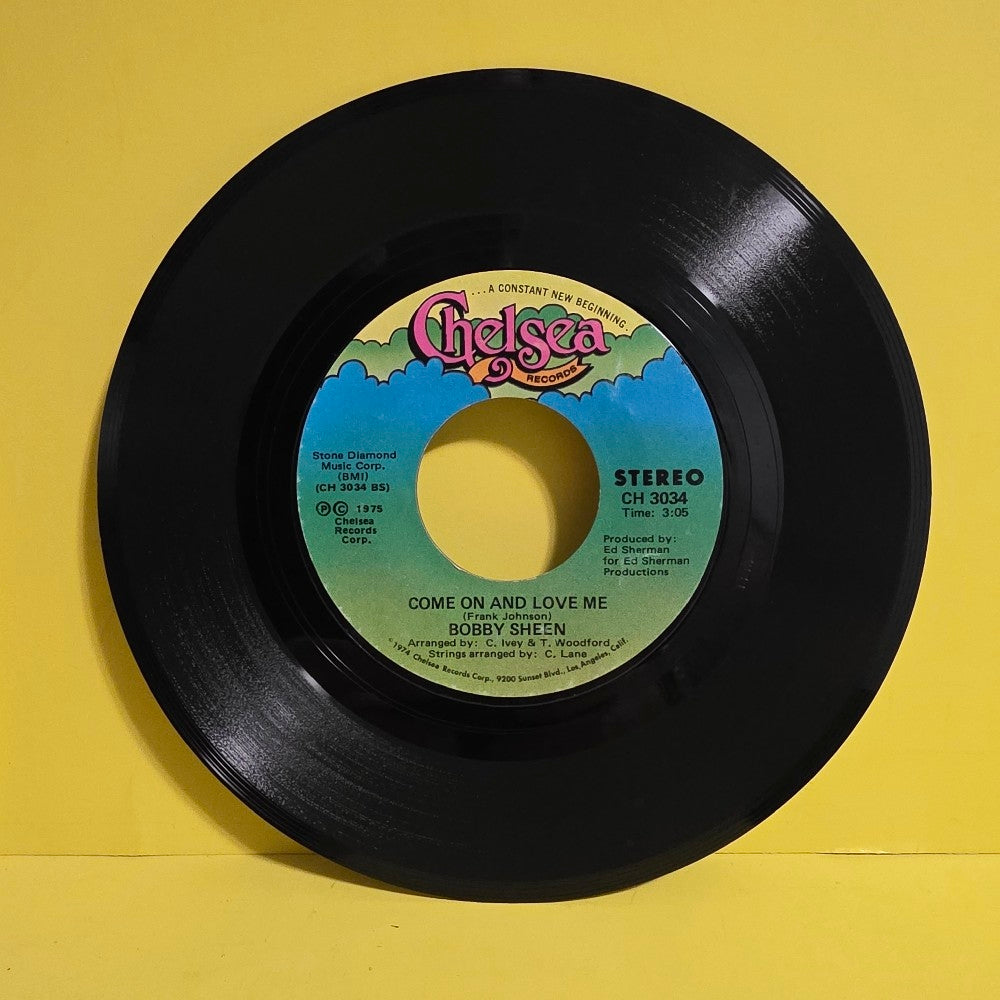 Bobby Sheen  - Love Stealing/Come On And Love Me - 1975 - CH 3034 - Used - VG++ - Vinyl