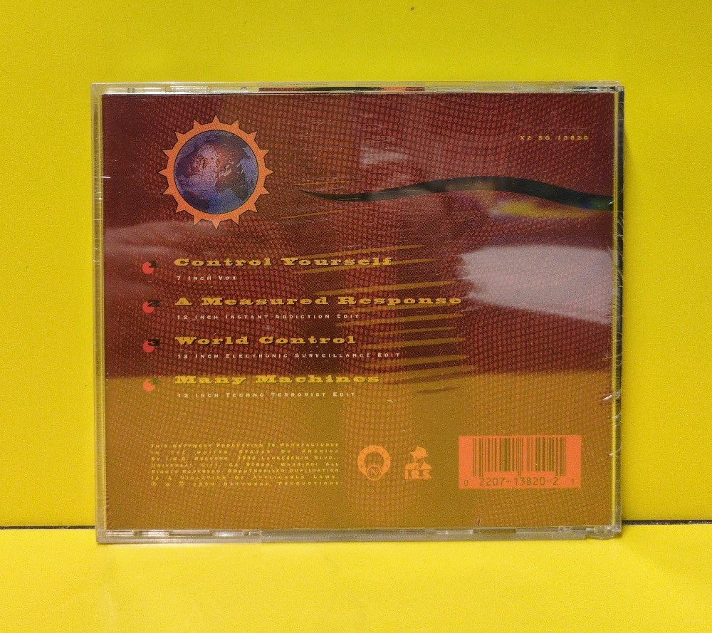 Manufacture - Control Yourself / World Control - 1990 - X2 5G 13820 - New - Sealed - CDs - EP