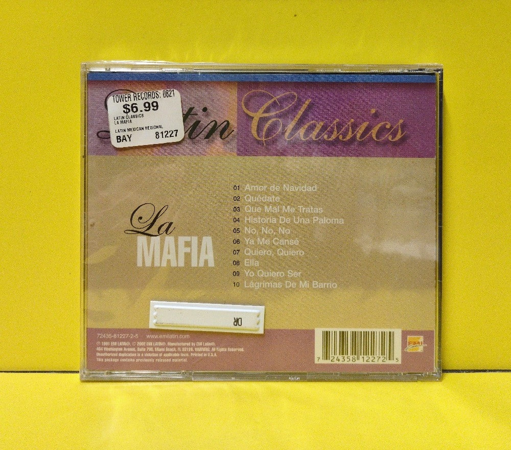 La Mafia - Latin Classics - 2002 - 72435-81227-2-5 - New - Sealed - CDs