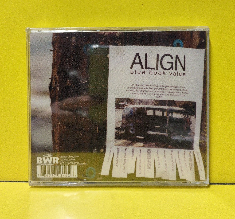Align - Blue Book Value - 2003 - BWR0013 - New - Sealed - CDs