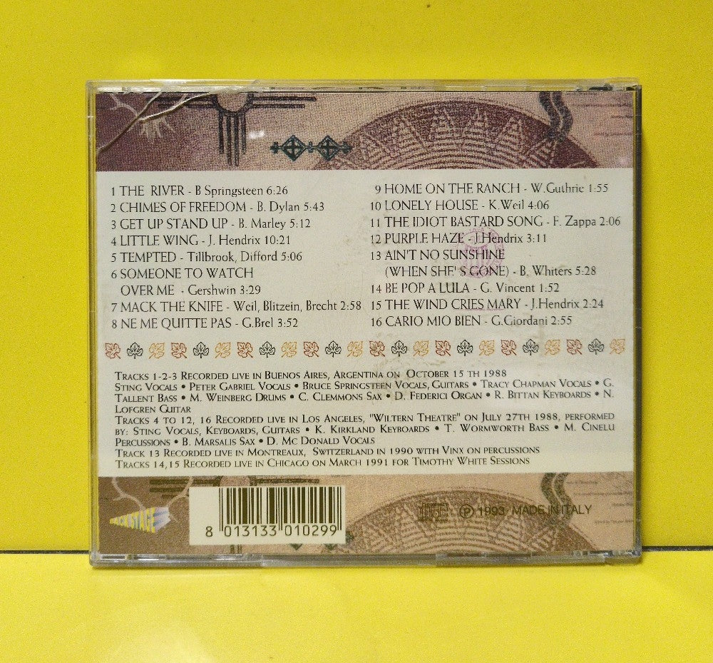 Sting - Covering 'Em - 1993 - BKCD 040 - Used - EX - CDs - Italy Import - Unofficial Release