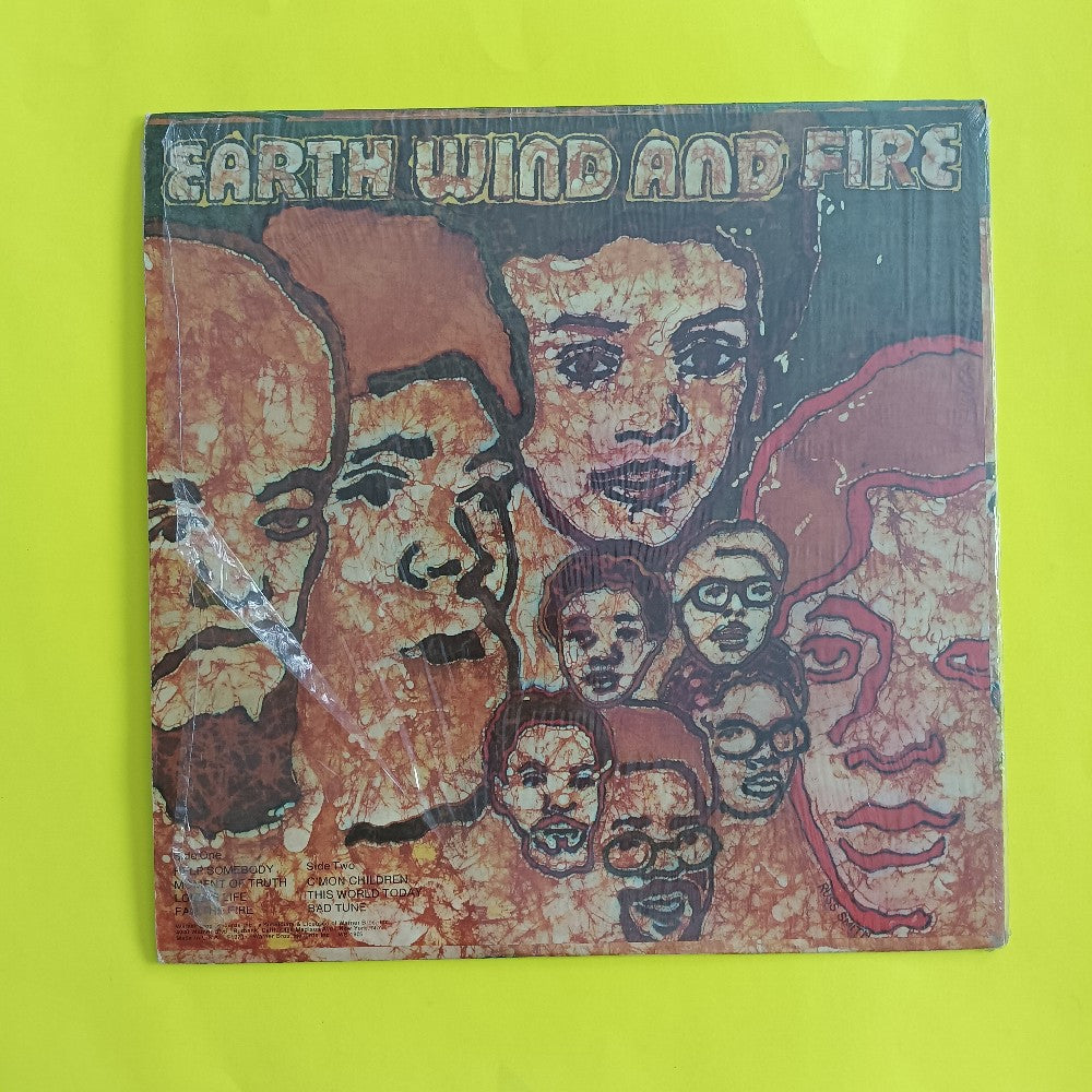 Earth Wind & Fire - Earth Wind And Fire / Self Titled OG GREEN - 1971 - WS 1905 - Used - VG+ - Vinyl