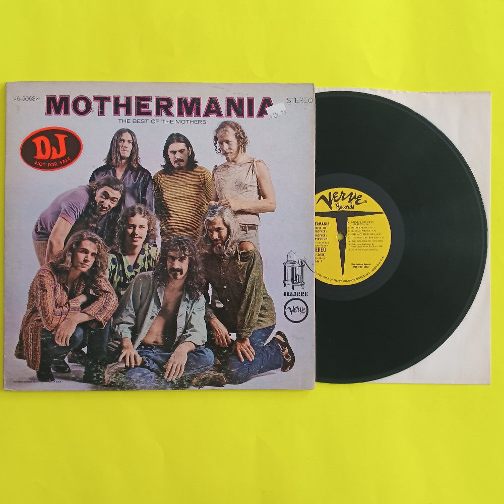 Mothers Of Invention - Mothermania The Best Of The Mothers PROMO - 1969 - V6-5068X - Used - VG+ - Vinyl