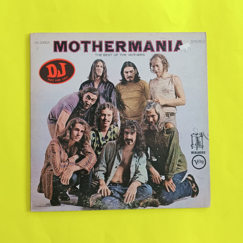 Mothers Of Invention - Mothermania The Best Of The Mothers PROMO - 1969 - V6-5068X - Used - VG+ - Vinyl