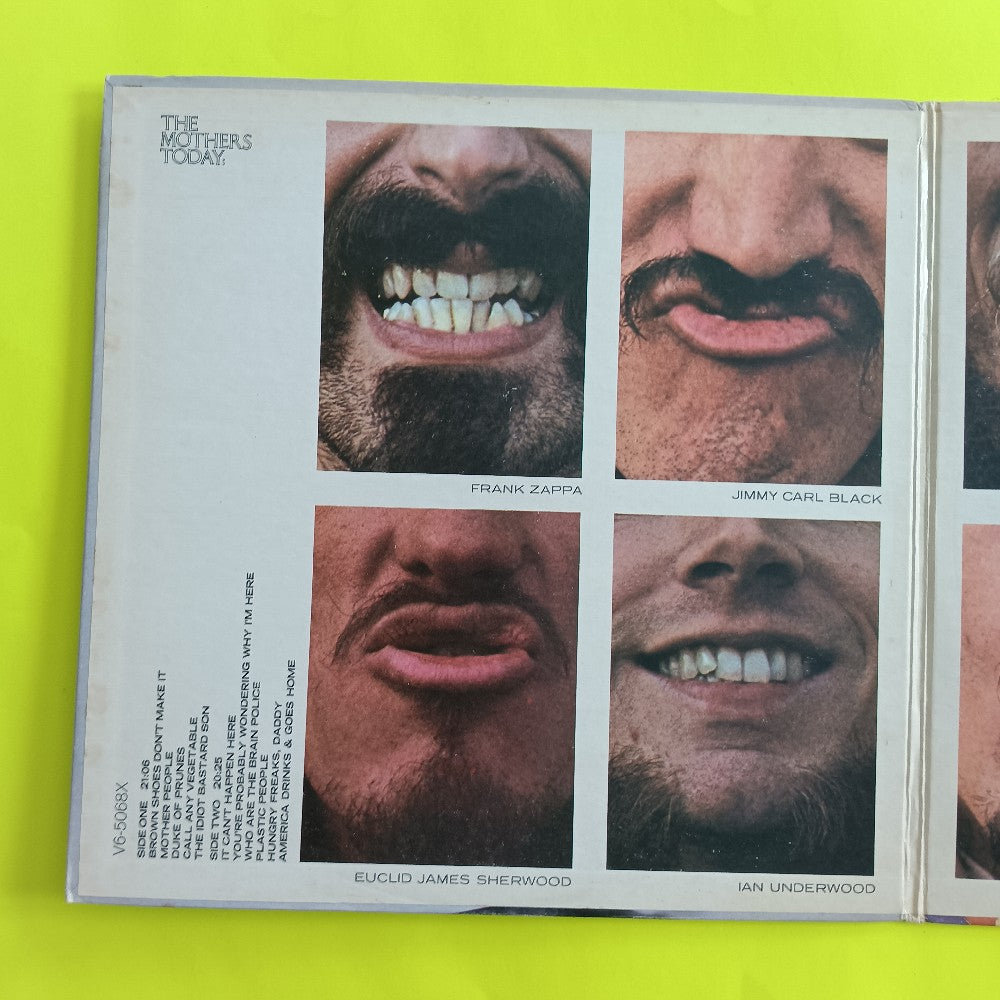 Mothers Of Invention - Mothermania The Best Of The Mothers PROMO - 1969 - V6-5068X - Used - VG+ - Vinyl