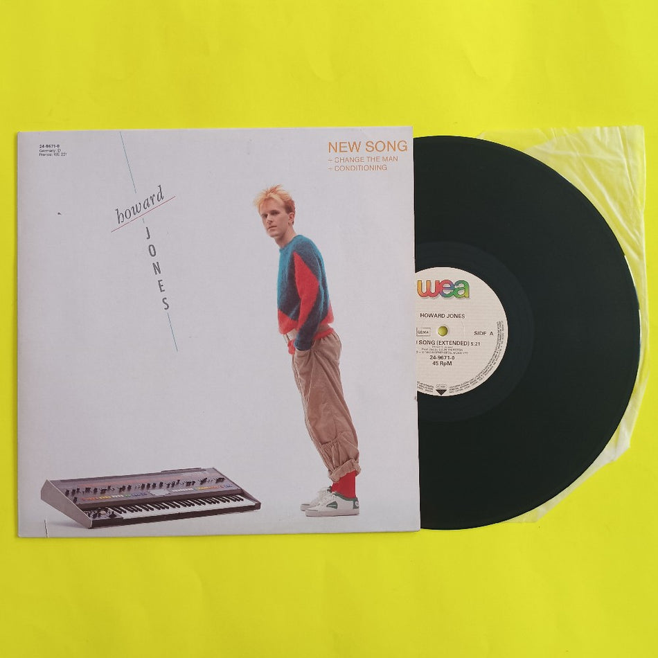 Howard Jones - New Song GERMANY - 1983 - 24-9671-0 - Used - VG - Vinyl