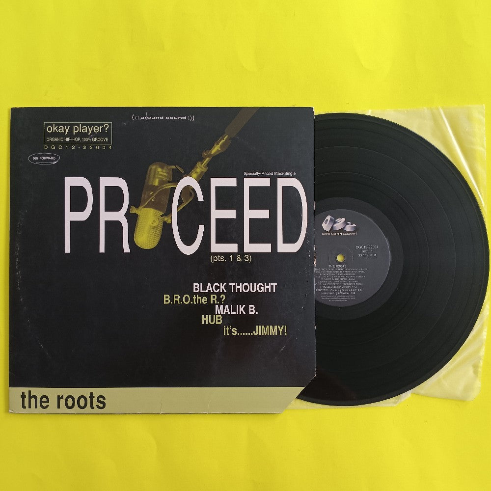 The Roots - Proceed (Pts. 1 & 3) - 1994 - DGC12-22004 - Used - VG+ - Vinyl