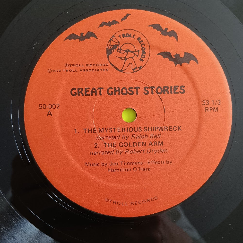 Various - Great Ghost Stories - 1973 - 50-002 - Used - VG+ - Vinyl