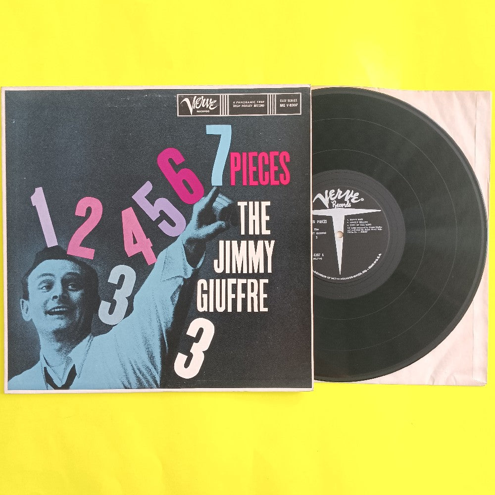 The Jimmy Giuffre 3 - 7 Pieces MONO - 1961 - MG V-8307 - Used - VG++ - Vinyl