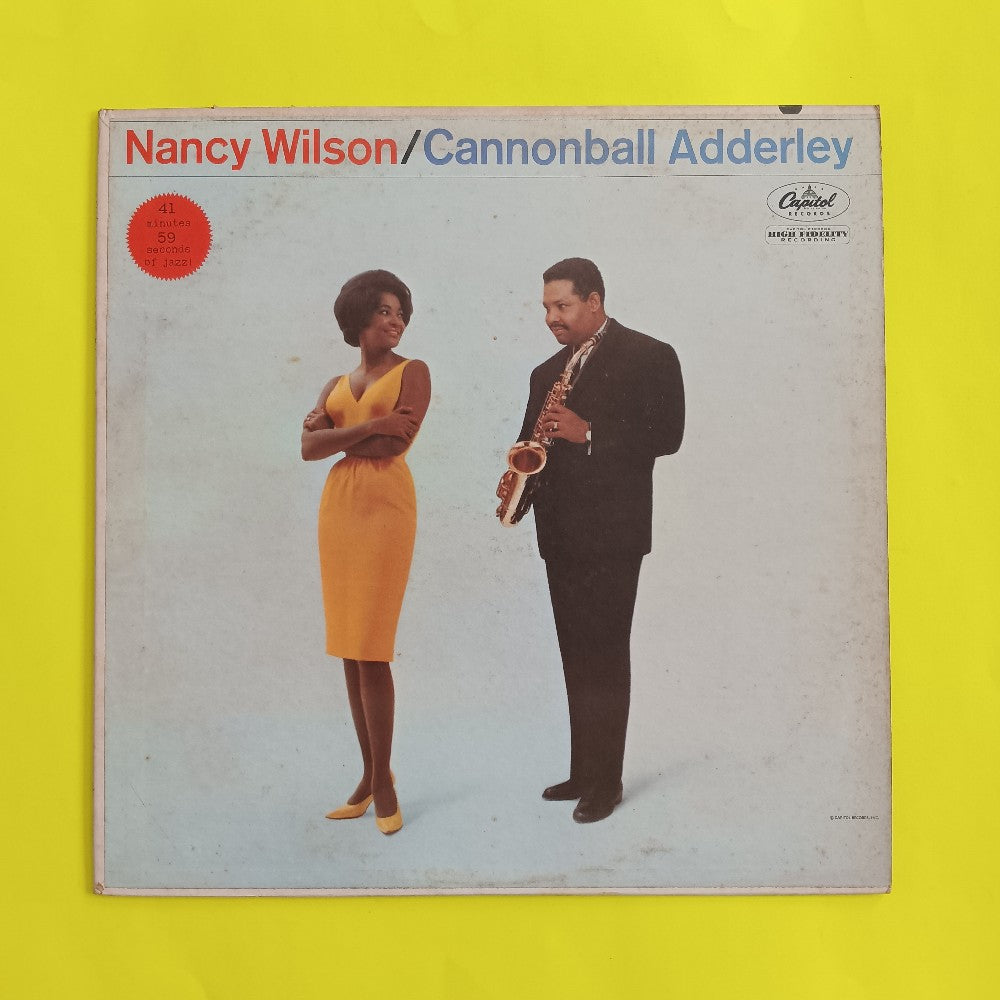 Nancy Wilson / Cannonball Adderley - Self Titled OG MONO - 1962 - T-1657 - Used - VG++ - Vinyl