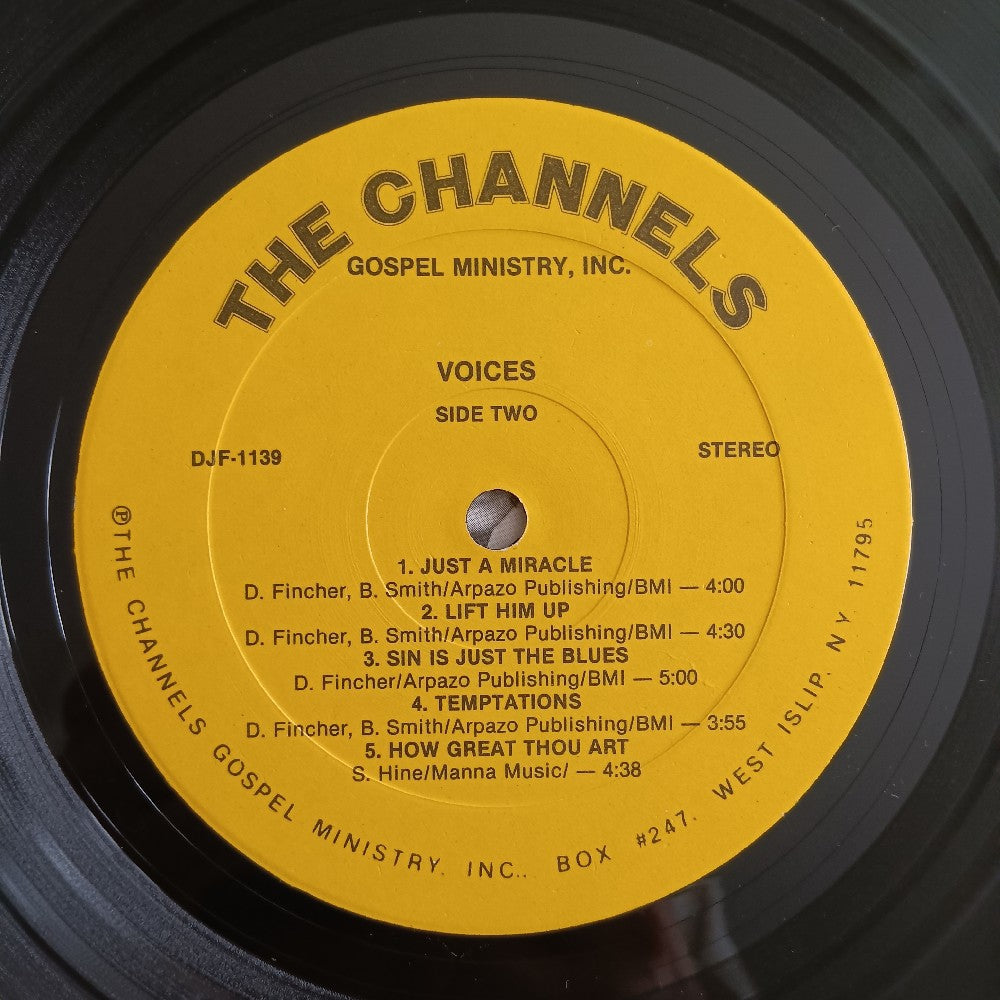 The Channels - Voices - 1981 - DJF-1139 - Used - VG++ - Vinyl