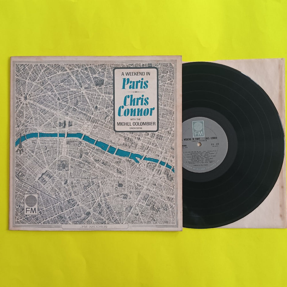 Chris Connor  - A Weekend In Paris OG MONO - 1964 - FM 312 - Used - EX - Vinyl