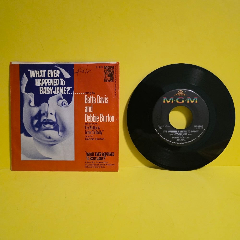 Better Davis And Debbie - What Happened To Baby Jane - 1962 - K 13107 - Used - VG++ - Vinyl