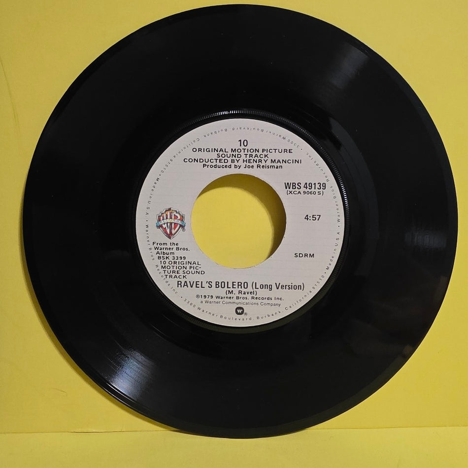 Henry Mancini  - Ravel's Bolero / Poster - 1979 - WBS 49139 - Used - EX - Vinyl