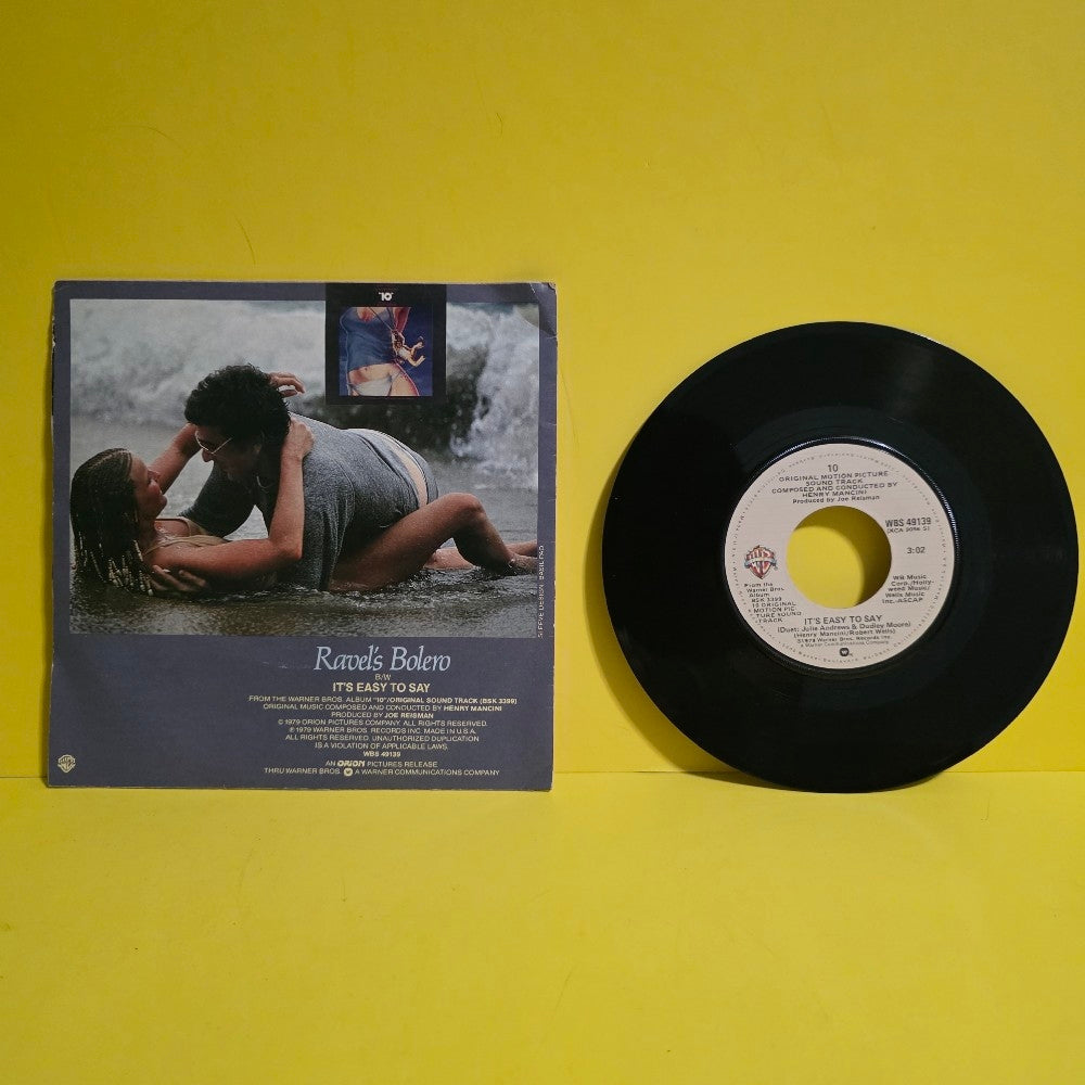 Henry Mancini  - Ravel's Bolero / Poster - 1979 - WBS 49139 - Used - EX - Vinyl