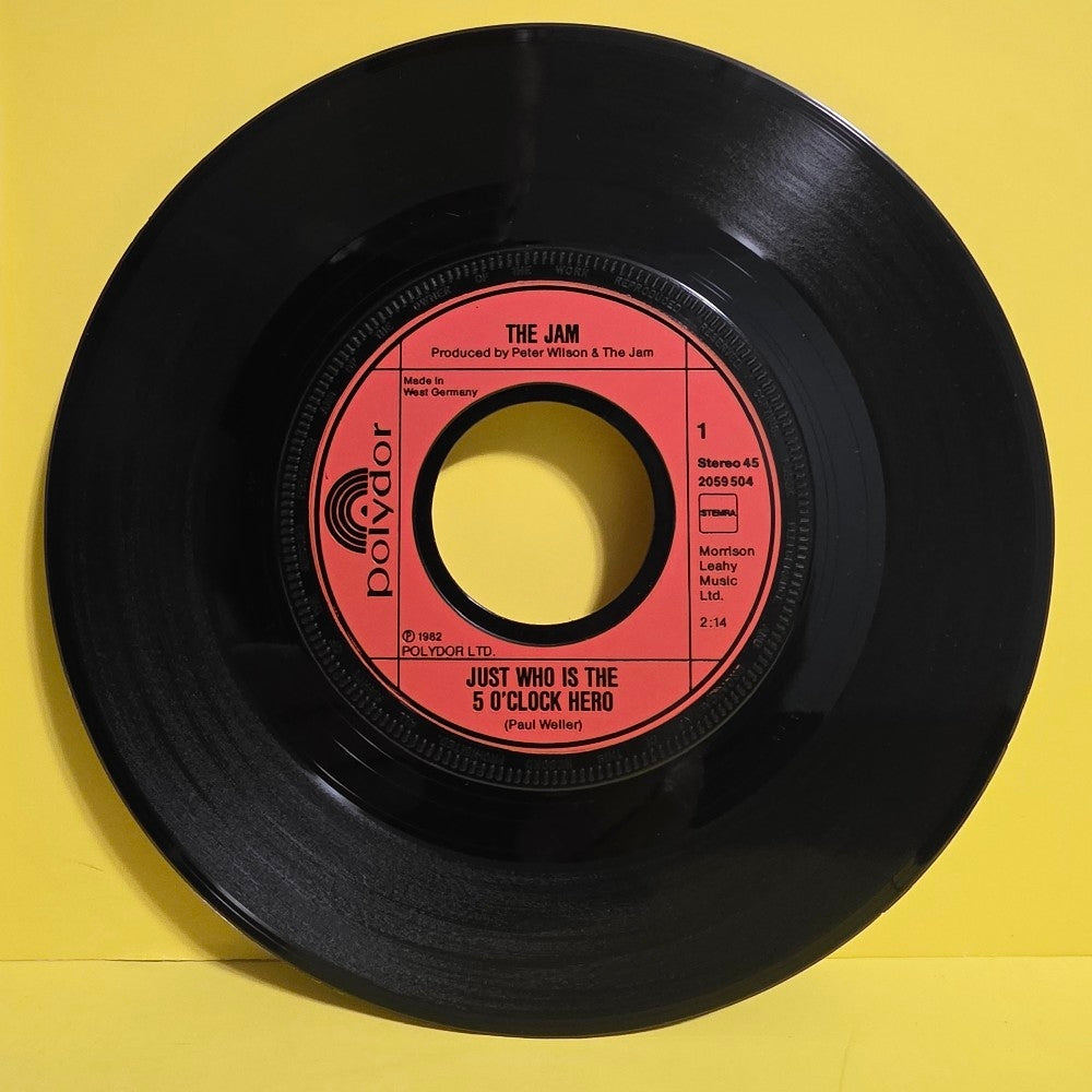 The  - Just Who Is The 5 O'clock Hero 7" - 1982 - 2059 504 - Used - EX - Vinyl